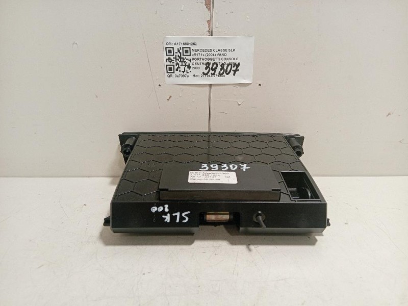 VANO Portaoggetti Console Centrale ANT A1716801252 Mercedes Classe SLK R171 2004