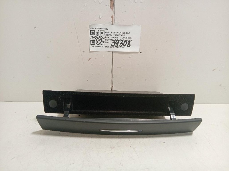 VANO Portaoggetti Console Centrale ANT A1716801052 Mercedes Classe SLK R171 2004