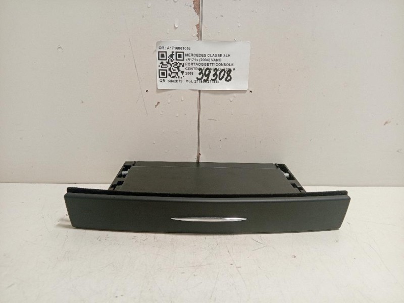 VANO Portaoggetti Console Centrale ANT A1716801052 Mercedes Classe SLK R171 2004