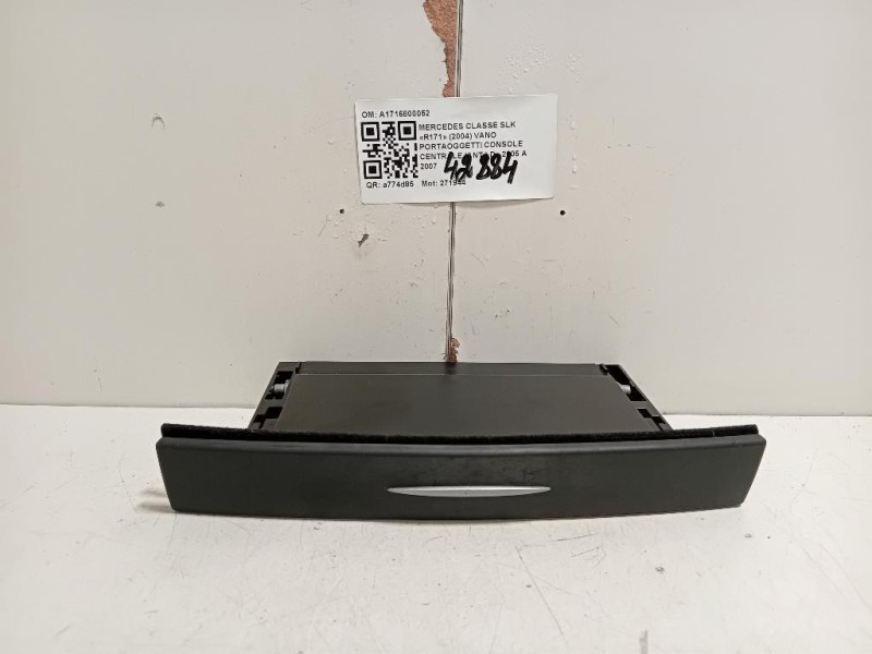 VANO Portaoggetti Console Centrale ANT A1716800052 Mercedes Classe SLK R171 2004