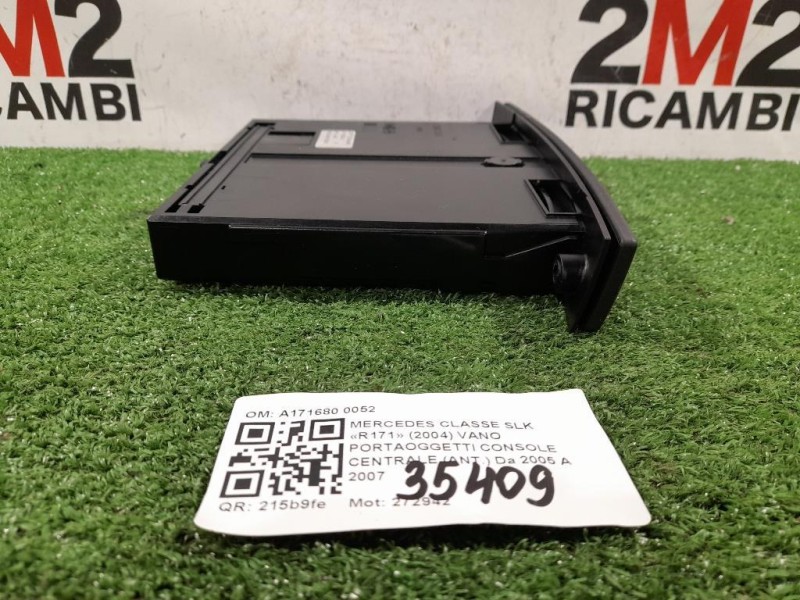 VANO Portaoggetti Console Centrale ANT A171680 0052 Mercedes Classe SLK R171 2008
