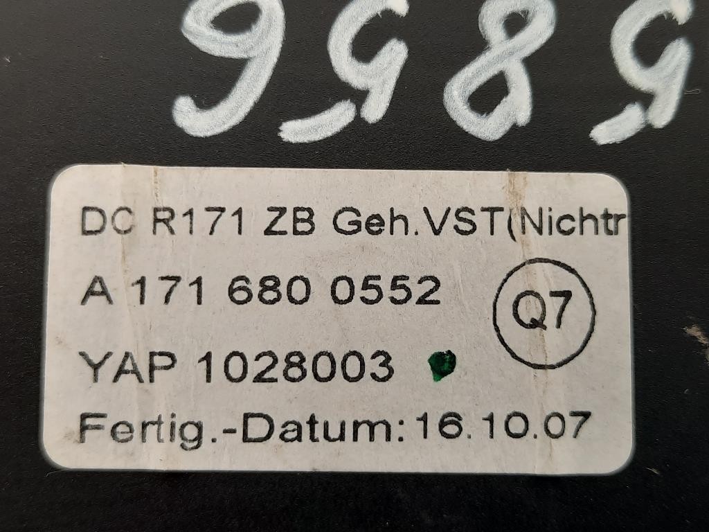 VANO Portaoggetti Cruscotto INF A1716800552 Mercedes Classe SLK R171 2004