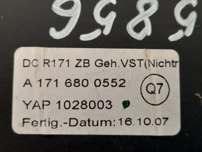 VANO Portaoggetti Cruscotto INF A1716800552 Mercedes Classe SLK R171 2004