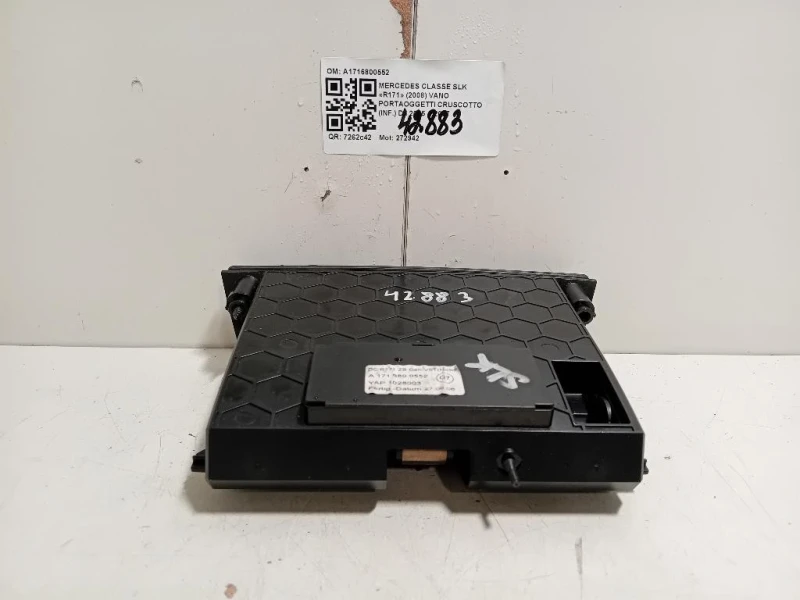 VANO Portaoggetti Cruscotto INF A1716800552 Mercedes Classe SLK R171 2008