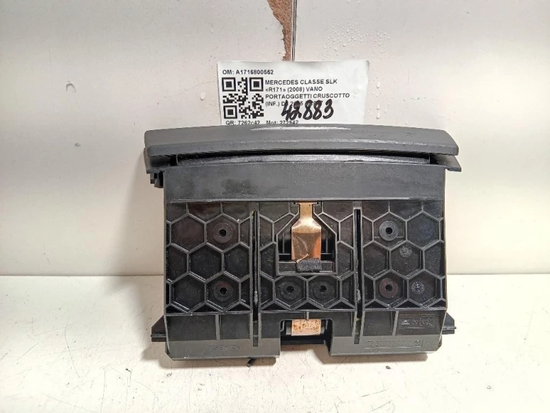 VANO Portaoggetti Cruscotto INF A1716800552 Mercedes Classe SLK R171 2008