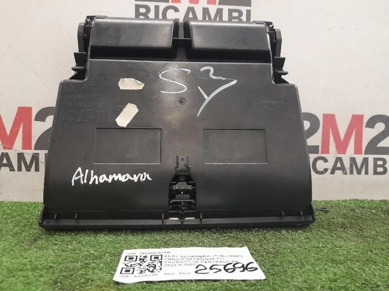 VANO Portaoggetti Cruscotto Centrale 7M3857919B Seat Alhambra 7V9 2001