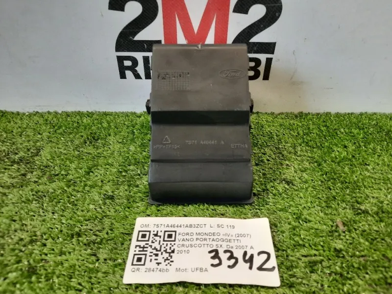 VANO Portaoggetti Cruscotto SX 7S71A46441AB3ZCT Ford Mondeo IV 2007