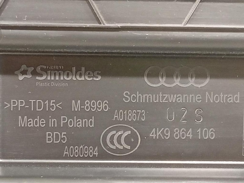 Vasca Contenitore VANO Bagagliaio 4K9 864 106 Audi A6 4a5c8 Avant 2018