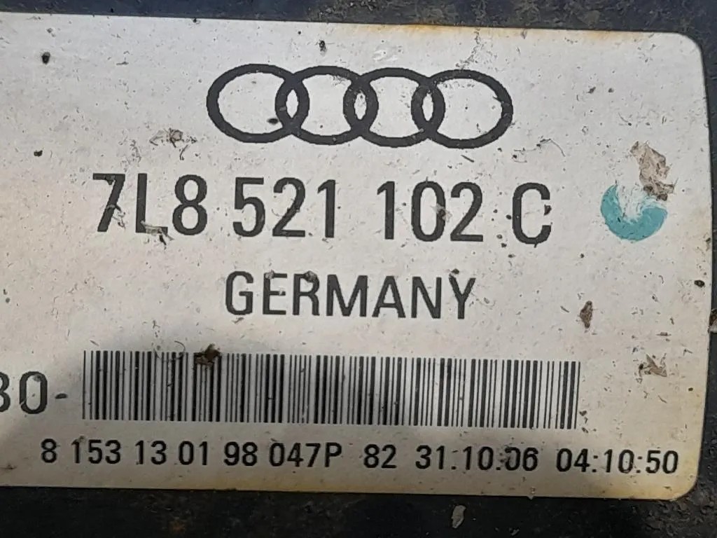 Paraolio Albero Cardanico 7L8521102C Audi Q7 4LB 2009