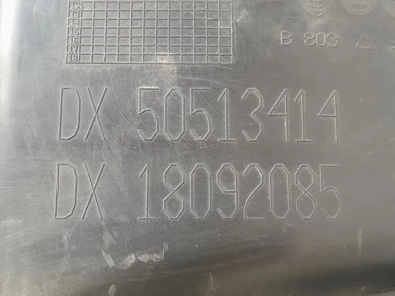 Parasassi Passaruota Interno ANT DX 50513414 Alfa Romeo Giulietta 2010