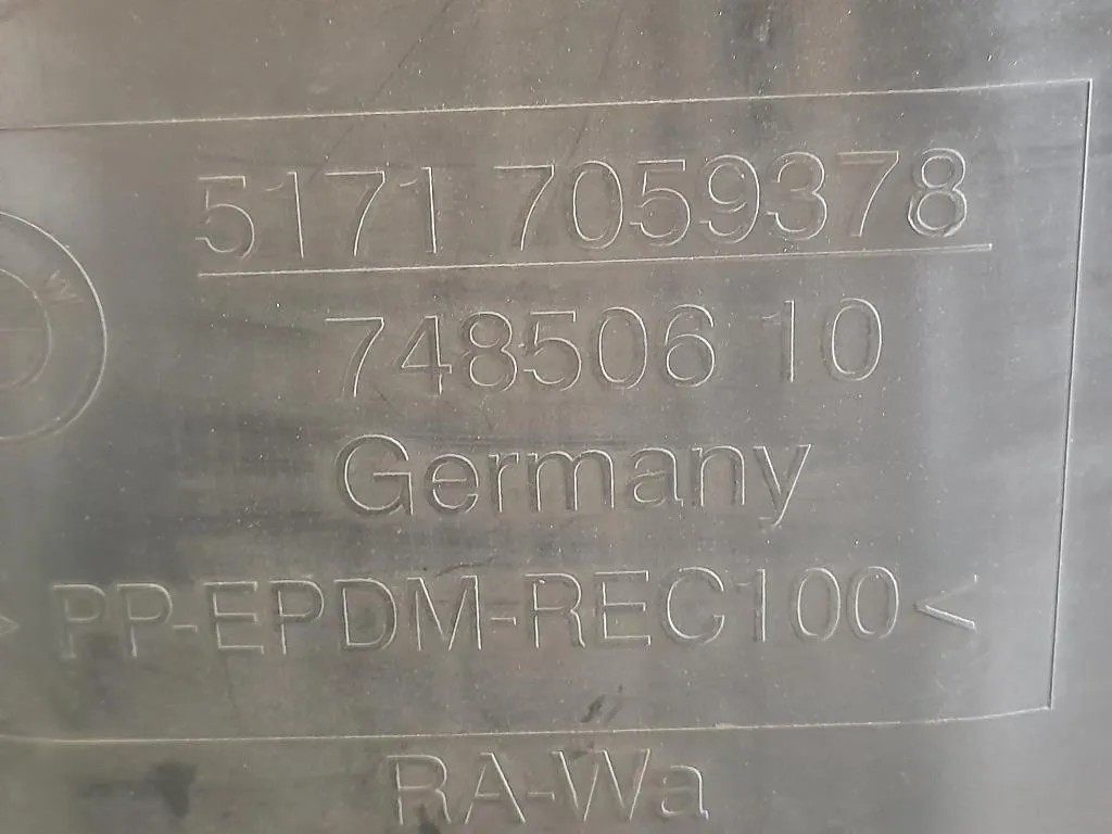 Parasassi Passaruota Interno ANT DX 7059378 Bmw Serie 3 E90 Berlina 2005