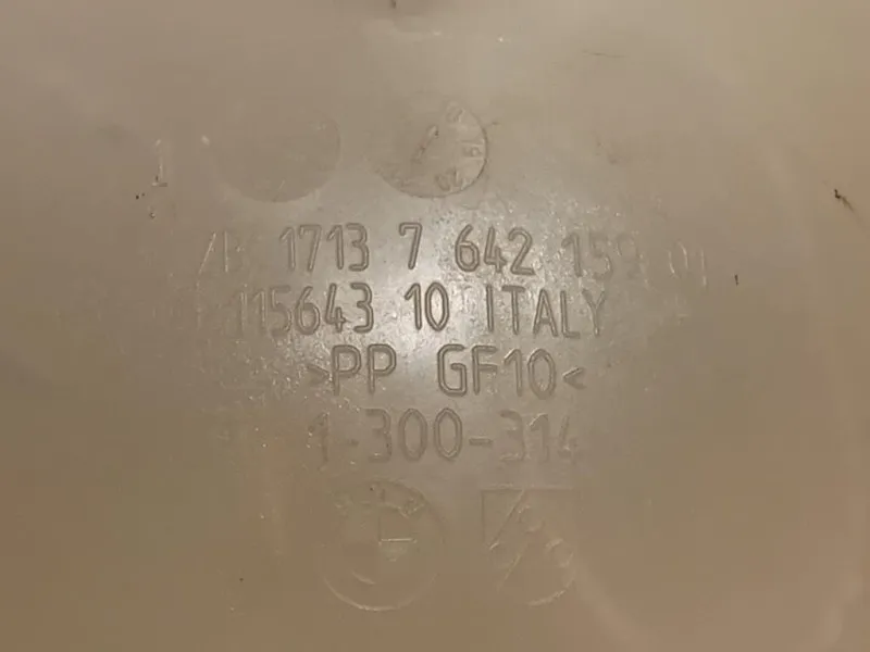 Vaschetta Acqua 1713 7 642 159 01 Bmw Serie 1 F20 Berlina 2012