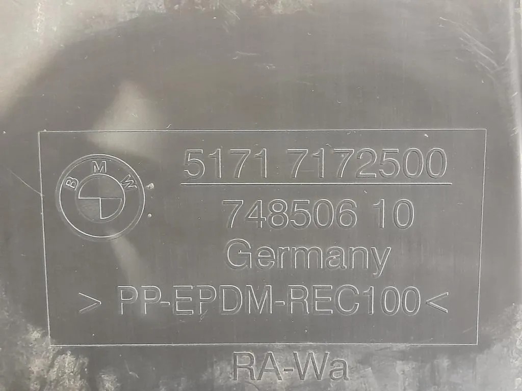 Parasassi Passaruota Interno ANT DX 7172500 Bmw Serie 3 E90 Berlina 2005