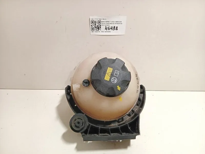 Vaschetta Acqua 1713 7 642 159 01 Bmw Serie 1 F20 Berlina 2012