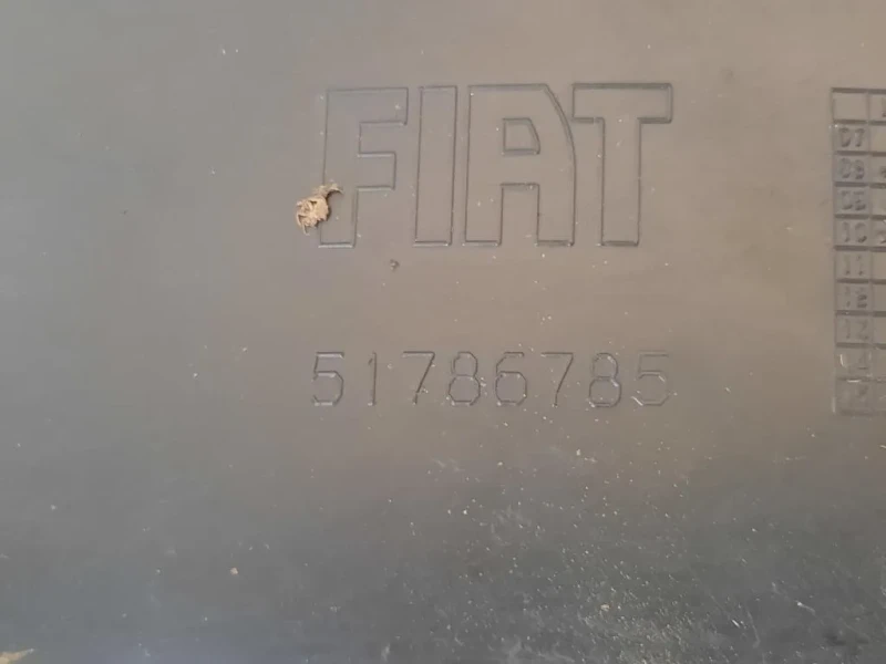 Parasassi Passaruota Interno ANT DX 51786785 Fiat 500 C 2008