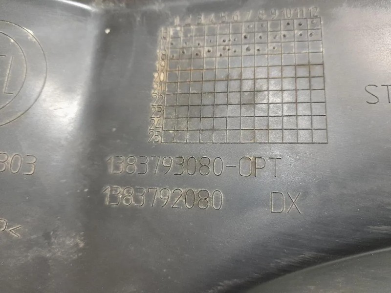 Parasassi Passaruota Interno ANT DX 1383792080 Fiat Ducato 250 2007