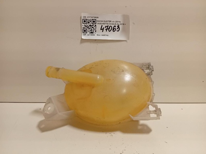 Vaschetta Acqua 217107253R Dacia Duster I 2014