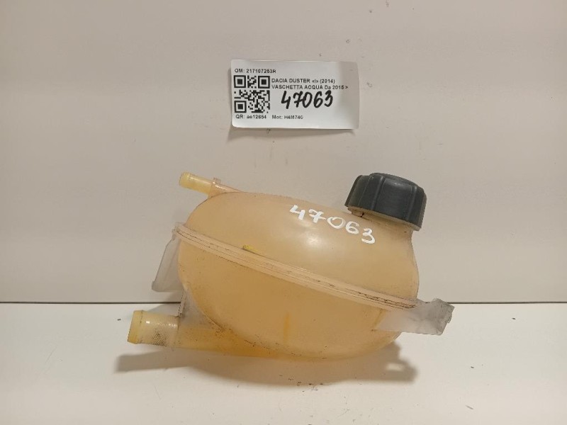 Vaschetta Acqua 217107253R Dacia Duster I 2014