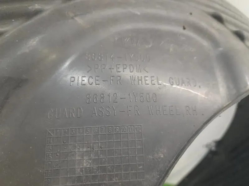 Parasassi Passaruota Interno ANT DX 868121Y500 Kia Picanto III 2011