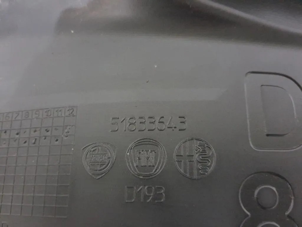 Parasassi Passaruota Interno ANT DX 51833643 Lancia Ypsilon III 2011