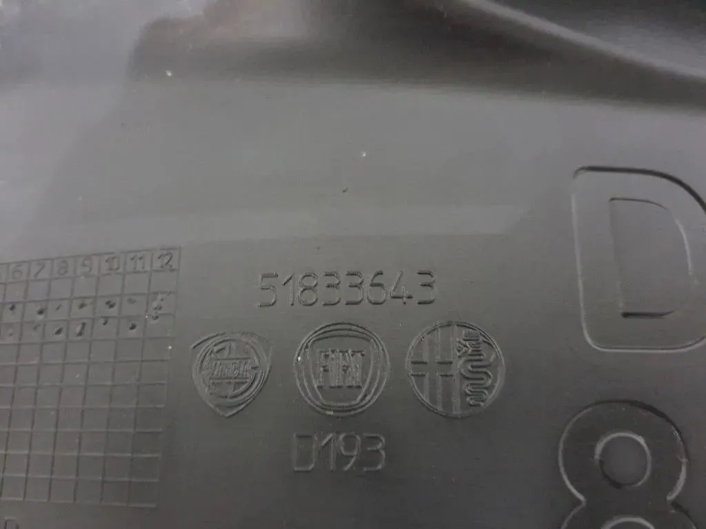 Parasassi Passaruota Interno ANT DX 51833643 Lancia Ypsilon III 2011