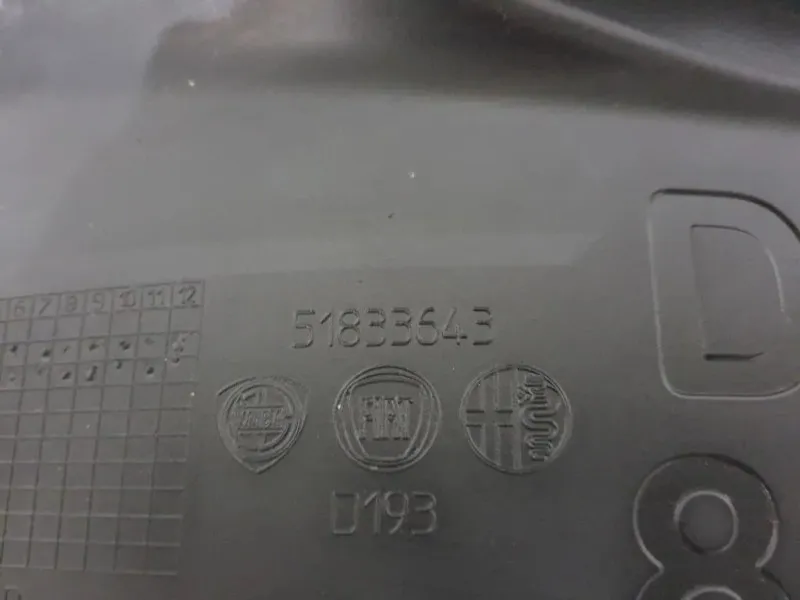 Parasassi Passaruota Interno ANT DX 51833643 Lancia Ypsilon III 2011