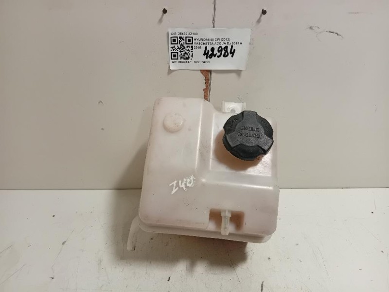 Vaschetta Acqua 25430-3Z100 Hyundai I40 CW 2012