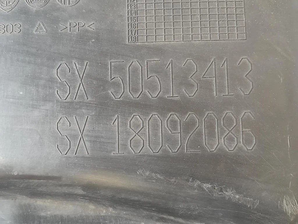 Parasassi Passaruota Interno ANT SX 50513413 Alfa Romeo Giulietta 2010