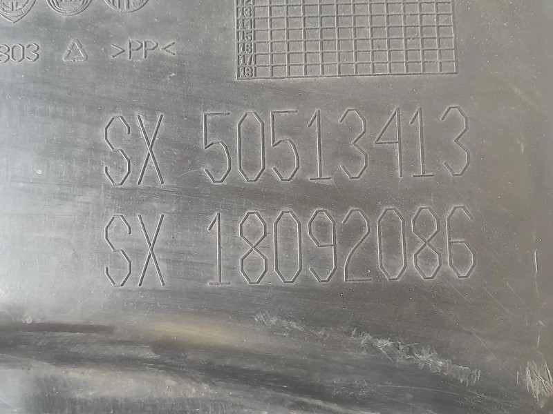 Parasassi Passaruota Interno ANT SX 50513413 Alfa Romeo Giulietta 2010