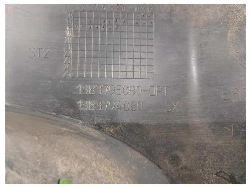 Parasassi Passaruota Interno ANT SX 1383795080 Fiat Ducato 290 2014