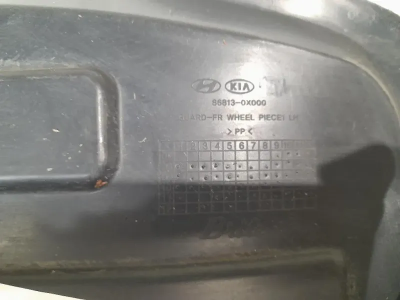 Parasassi Passaruota Interno ANT SX 868150X000 Hyundai I10 I 2008