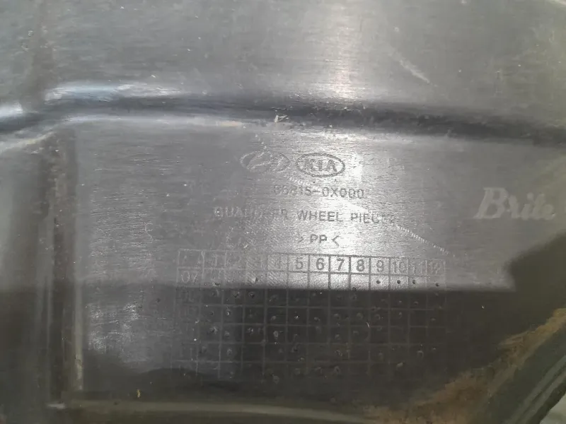 Parasassi Passaruota Interno ANT SX 868150X000 Hyundai I10 I 2008