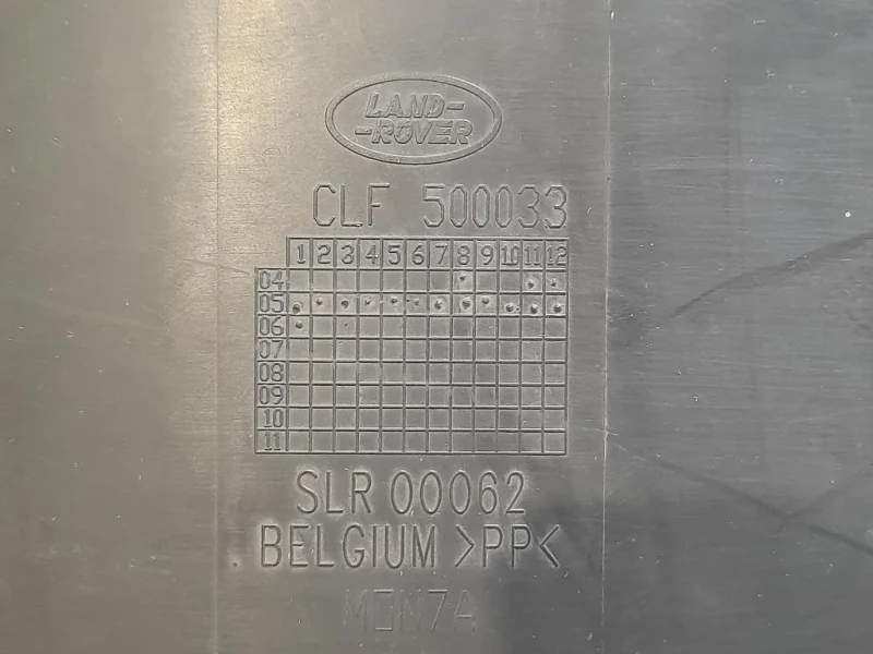 Parasassi Passaruota Interno ANT SX CLF500033 Land Rover Range Rover Sport I 2005