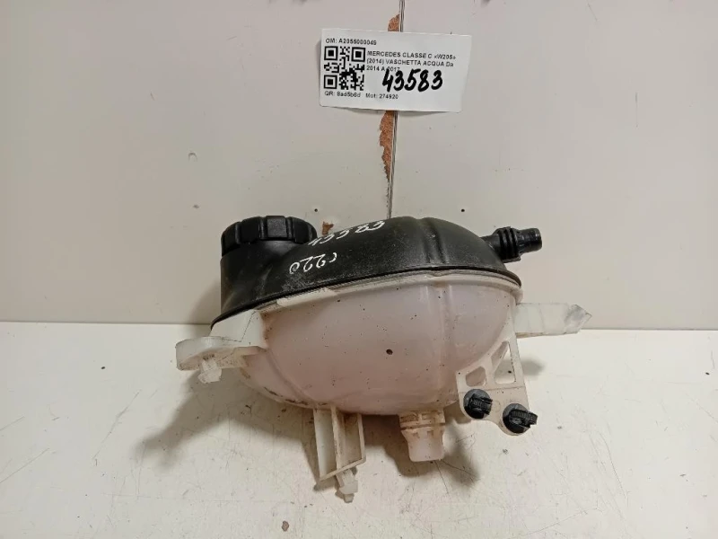 Vaschetta Acqua A2055000049 Mercedes Classe C W205 2014