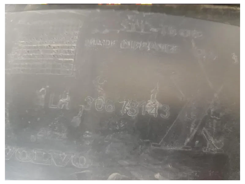 Parasassi Passaruota Interno ANT SX 30678143 Volvo S40 II 2004