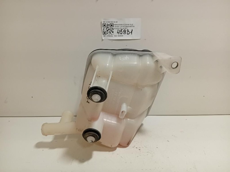 Vaschetta Acqua A166 500 00 49 Mercedes Classe GLE W166 2015