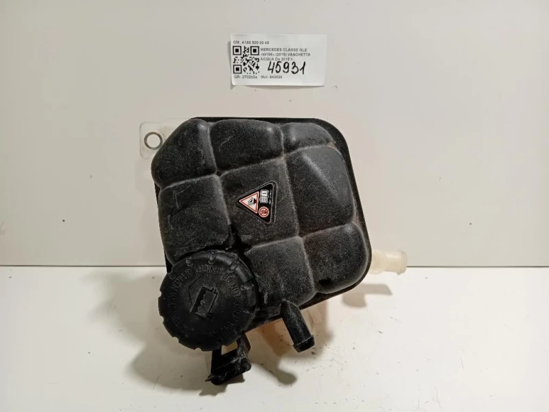 Vaschetta Acqua A166 500 00 49 Mercedes Classe GLE W166 2015