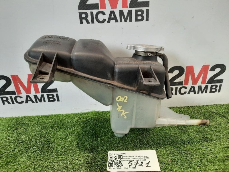 Vaschetta Acqua A1705000449 Mercedes Classe SLK R170 1997
