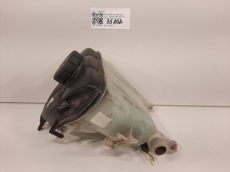 Vaschetta Acqua 1715000049 Mercedes Classe SLK R171 2008