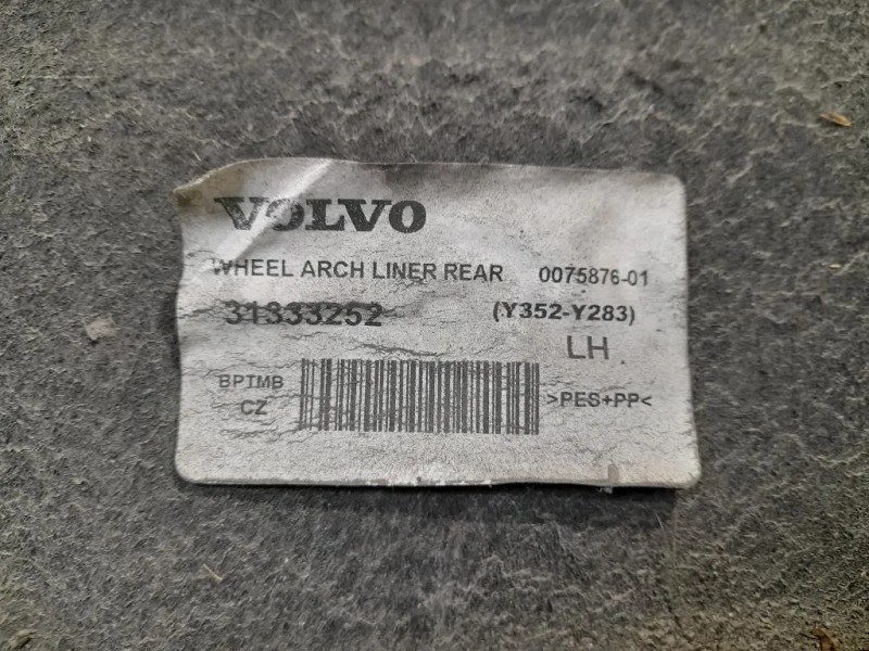 Parasassi Passaruota Interno POST SX 31333252 Volvo V60 I 2013