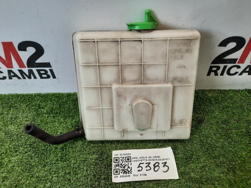 Vaschetta Acqua 93194283 Opel Agila B 2008