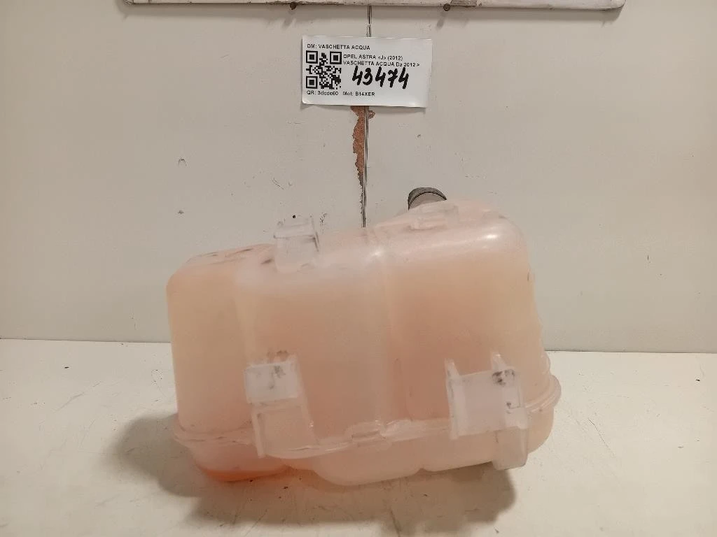 Vaschetta Acqua VASCHETTA ACQUA Opel Astra J 2012