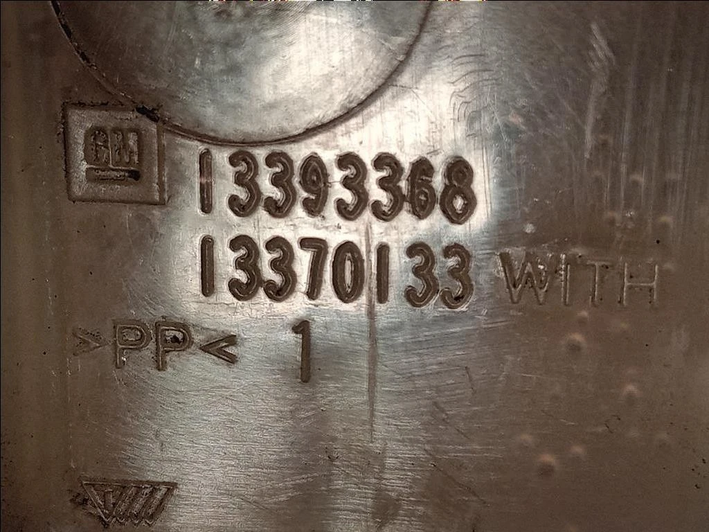 Vaschetta Acqua 13393368 Opel Astra J 2012