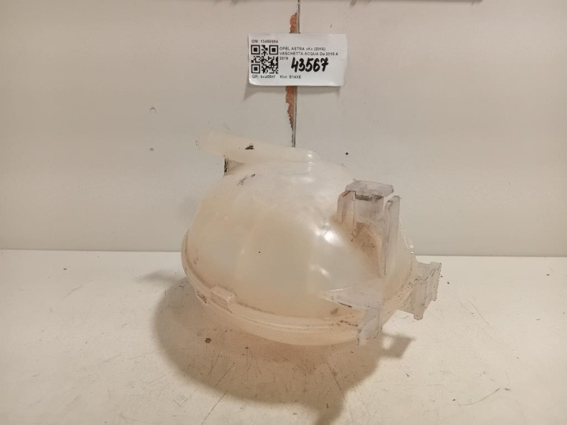 Vaschetta Acqua 13459964 Opel Astra K 2016