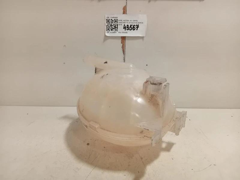 Vaschetta Acqua 13459964 Opel Astra K 2016