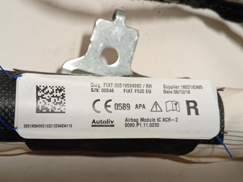 Air-bag A Tendina DX 519594990 Jeep Renegade 2015
