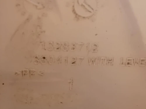 Vaschetta Acqua 13283712 Opel Zafira C 2012