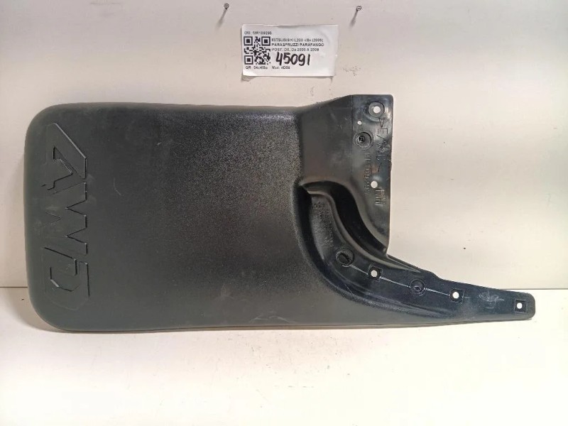 Paraspruzzi Parafango POST DX MR109290 Mitsubishi L200 III 2006