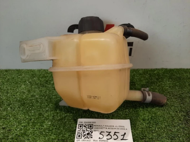 Vaschetta Acqua 2243061000 Renault Koleos I 2008