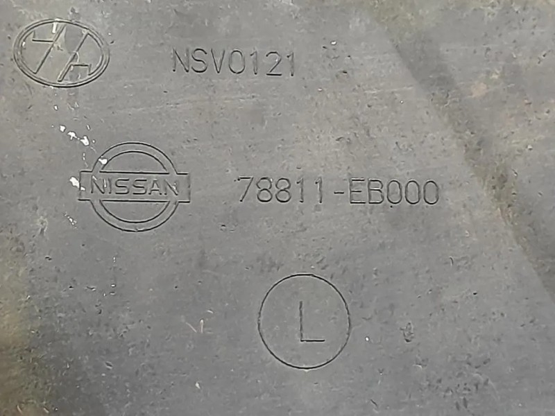 Paraspruzzi Parafango POST SX 78811-EB000 Nissan Navara 2010